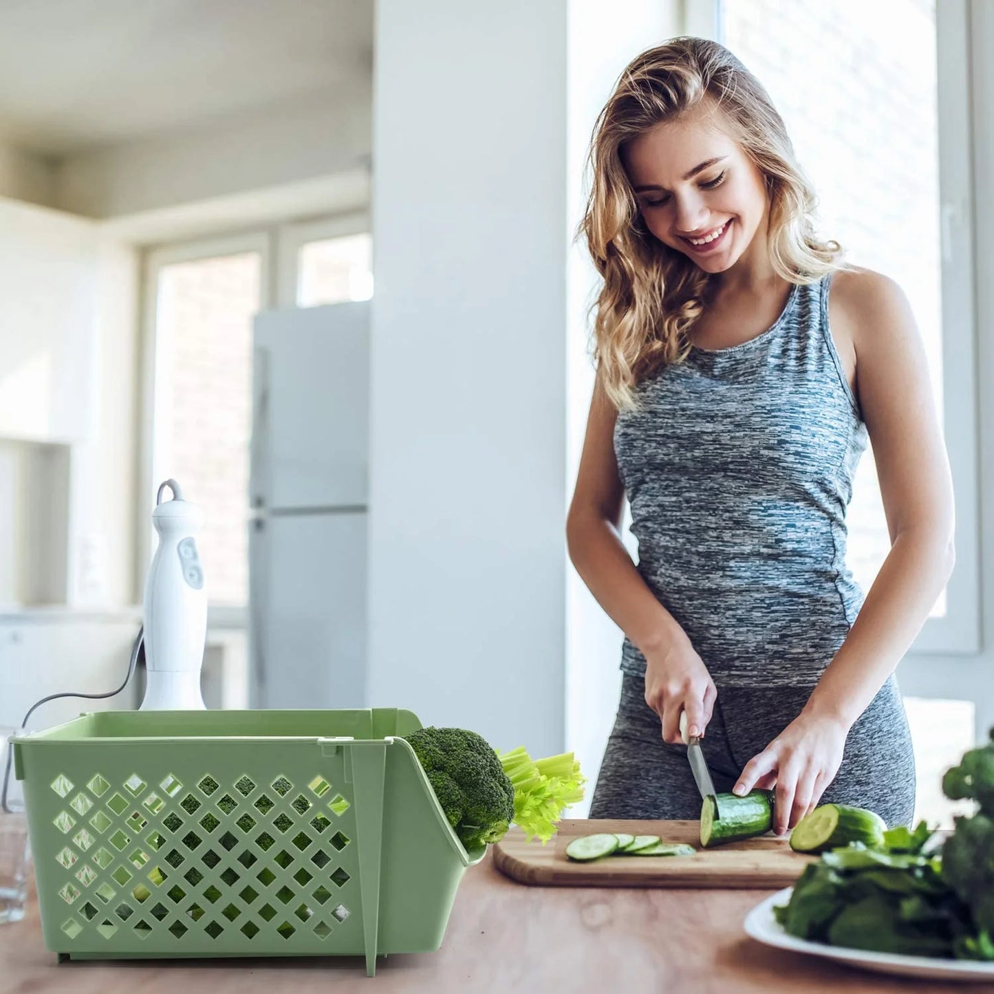 Simplify. Organize. Transform with our Storage Bins Set - 4 units