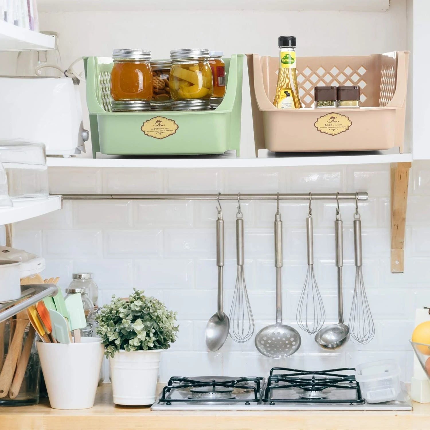 Simplify. Organize. Transform with our Storage Bins Set - 4 units 