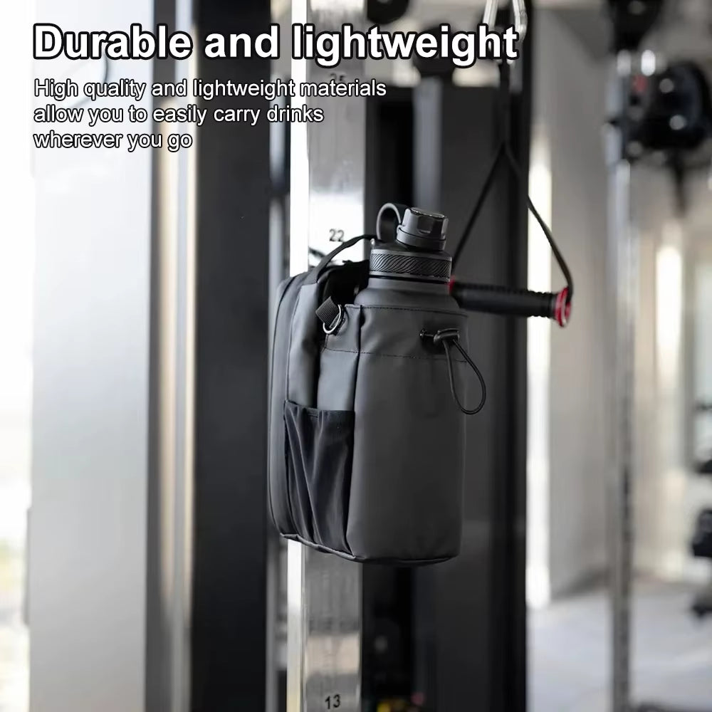 Magnetic Gym Portable Bag Large Capacity with Phone Pocket , bottle pocket and Accessories Organizer