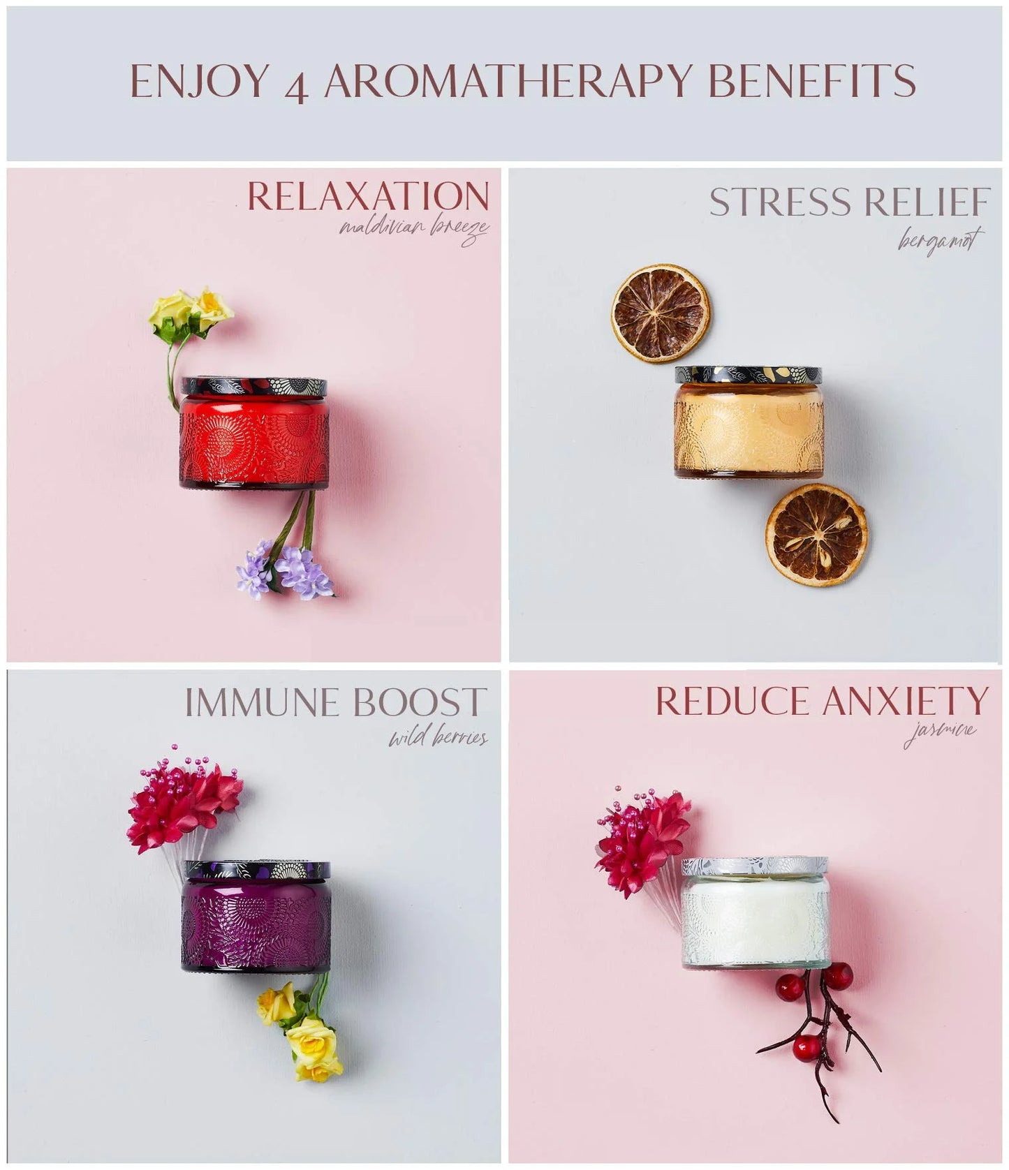 Aromatherapy Candle Gift Set for home