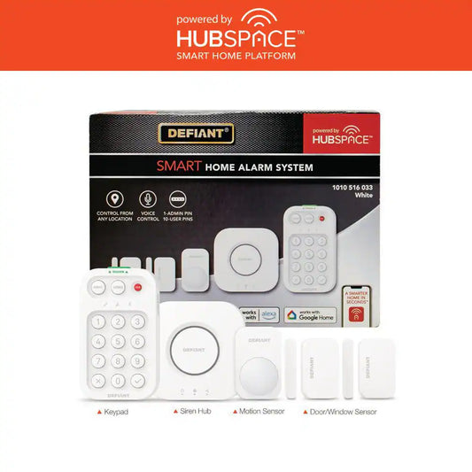 🏠 Defiant Hubspace Smart Security Kit – Complete Protection Made Simple