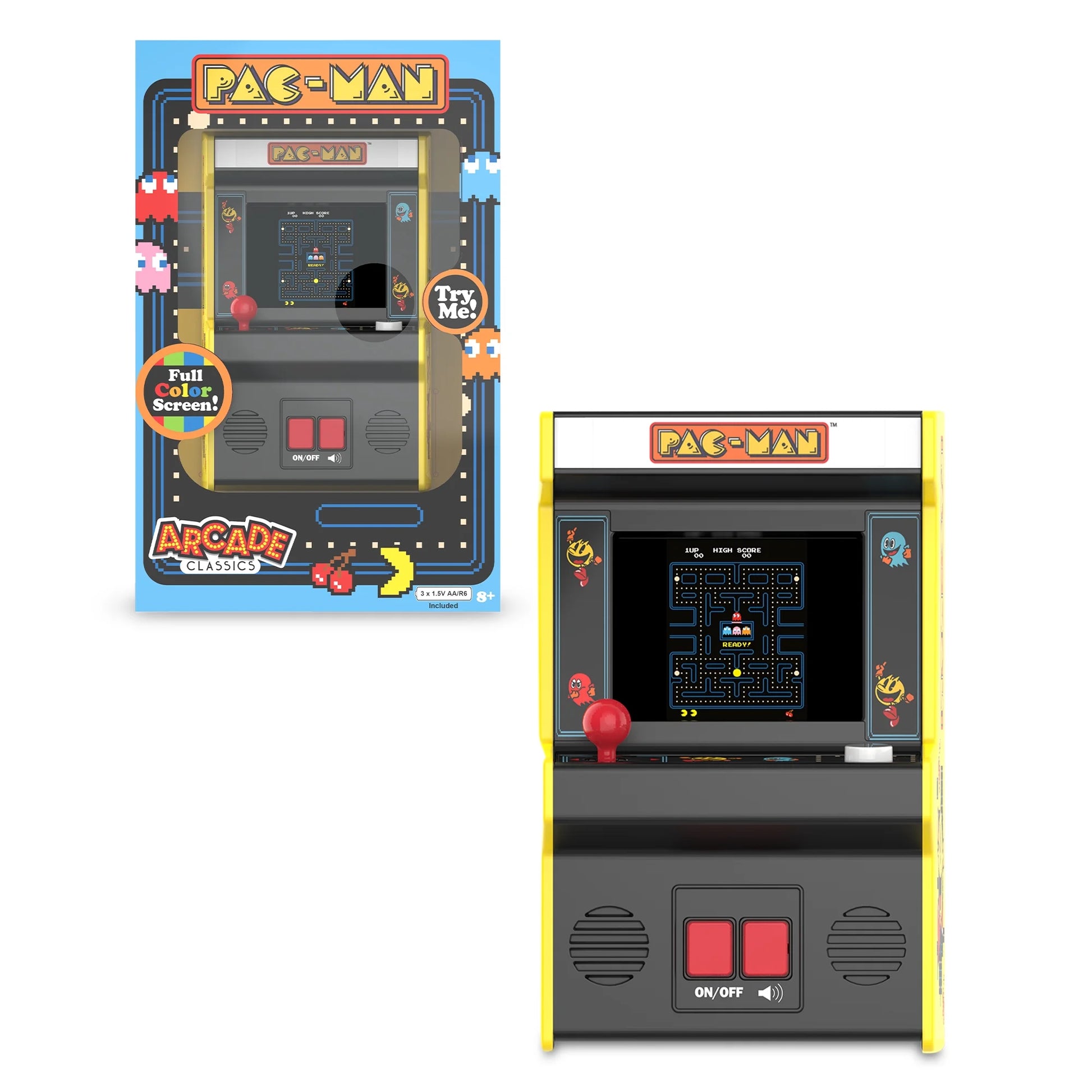 Arcade Classics, Pac-Man Handheld Arcade Game for Children Ages 8+