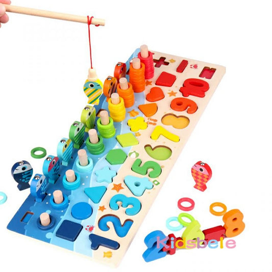 Juguetes de matemáticas Montessori educativos de madera para niños | HousyBox