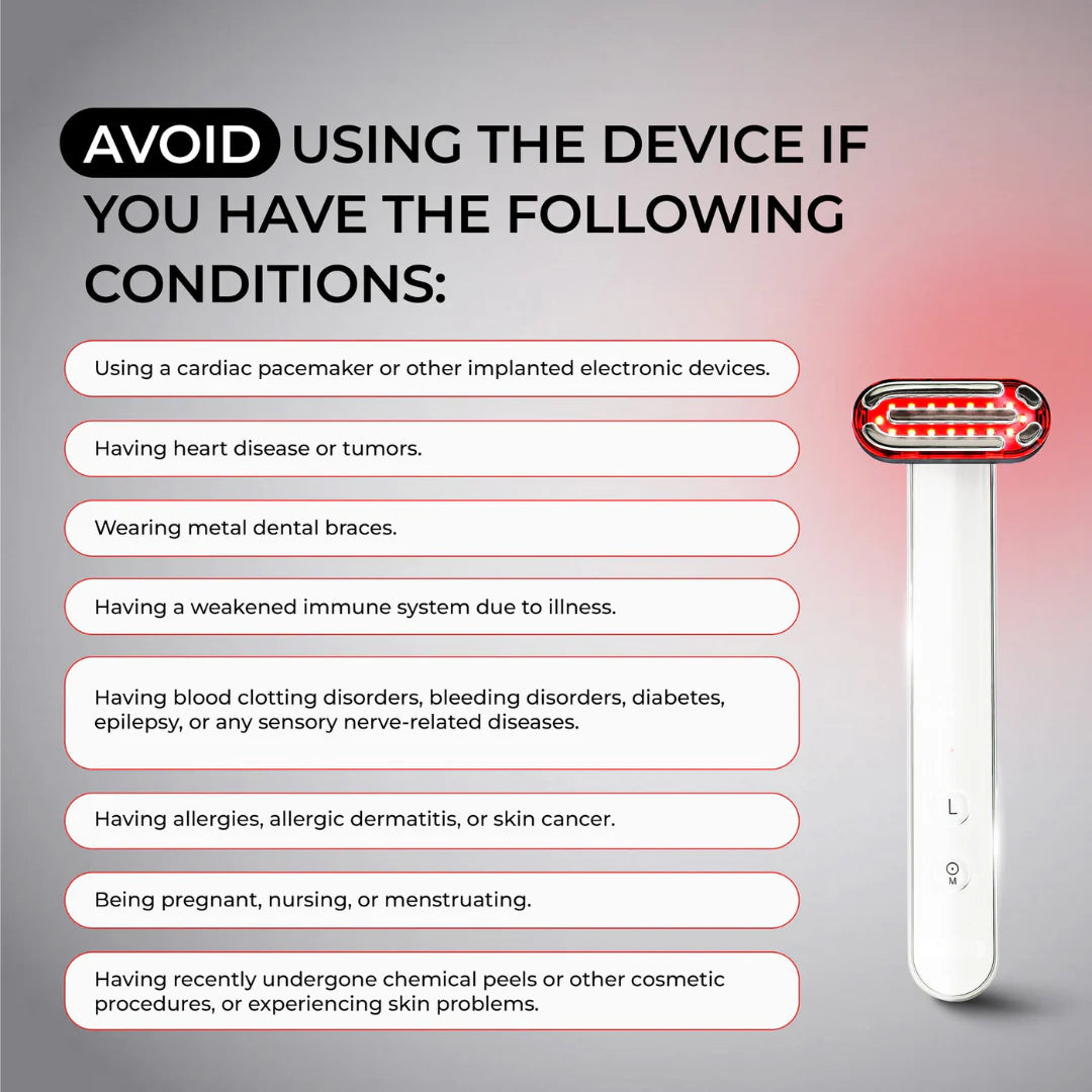 Face Healix Personal Red Light Therapy Device