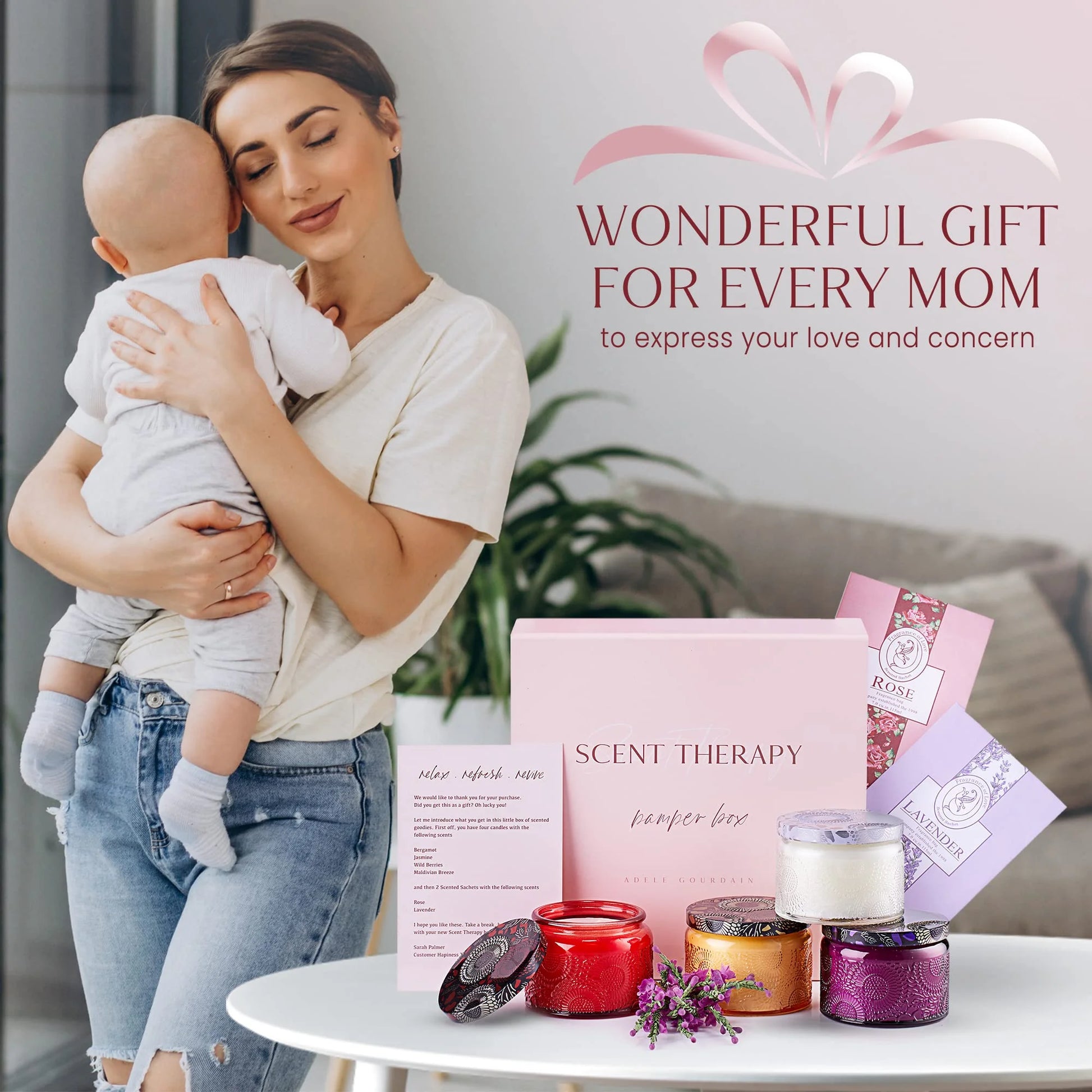 Aromatherapy Candle Gift Set for home