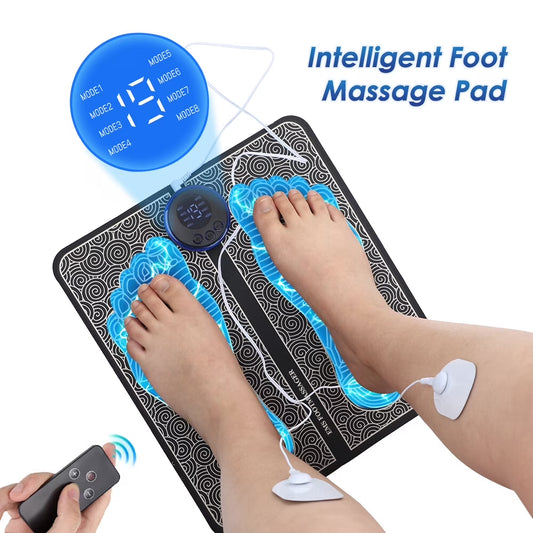🦶 2-in-1 EMS Foot & Body Massager Pad – Total Relaxation, Anytime, Anywhere!